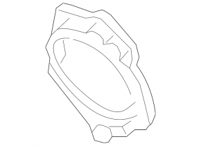 Rear right speaker bracket BMW X3 F25 11-17