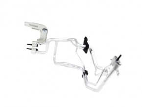 Air conditioner tube condenser-heater second Dodge Durango 11-24 under the rear row heater