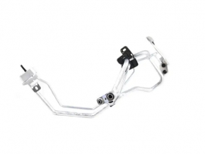 Air conditioner tube condenser-heater second Dodge Durango 11-24 under the rear row heater