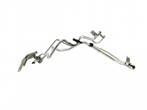 Air conditioner tube condenser-heater second Dodge Durango 11-24 under the rear row heater