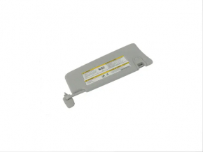 Right visor Jeep Compass 17-21 without backlight, gray, scratch