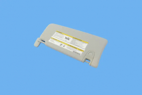 Right visor Jeep Compass 17-21 without backlight, gray, scratch