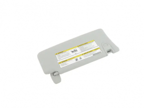 Right visor Jeep Compass 17-21 without backlight, gray, scratch