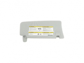 Right visor Jeep Compass 17-21 without backlight, gray, scratch