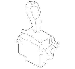 Gearbox shifter BMW 5 F10 11-16