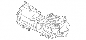 Upper radiator deflector Honda Civic XI FE/FL 22- 5d