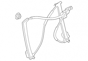 Front left window lift mechanism for Audi Q3 83A 19-25