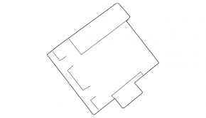 Computer door rear right Audi Q5 8R 09-17 broken fastener