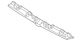 Hyundai Tucson 22-24 trunk license plate light strip