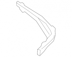 Lower left rear bumper bracket for Mercedes A-class V177 19-22