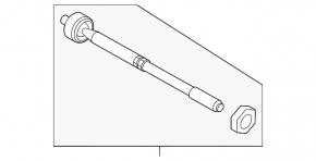 Steering rod left Ford Transit Connect MK2 13- CTR