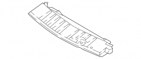 Lower radiator deflector Ford Mustang mk6 18-
