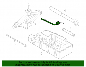 Hyundai Santa FE 21-23 wheel wrench