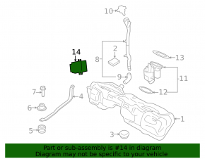 Fuel Pump Control Module BMW X5 F15 14-18