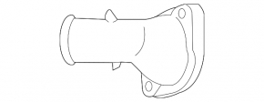 Thermostat housing Lexus NX300h 15-21 metal