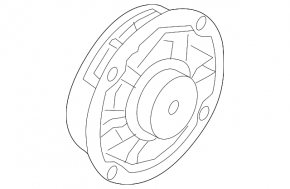 Speaker door front left VW Jetta 19- premium audio, dented