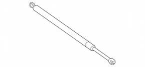 Right tailgate shock absorber for Chevrolet Volt 11-15