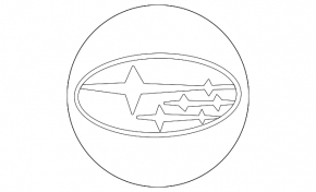 Central cap for disk R17 Subaru Forester 19- SK 59mm