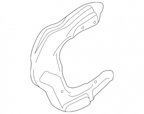 Brake Disc Cover Front Right BMW 4 F32/33/36 14-20