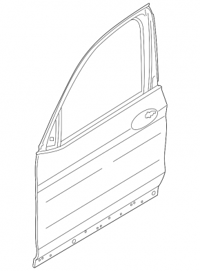 Door bare front right BMW X3 G01 18-21