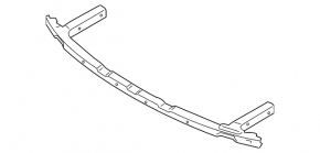 Front bumper reinforcement small BMW 7 G11 G12 16-19 without radar, M-Sport used