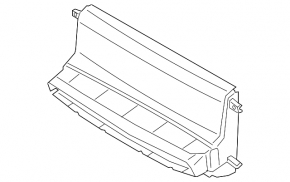 BMW i3 14-21 Front Radiator Deflector