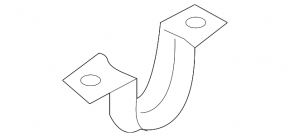 Rear stabilizer bracket right Nissan Rogue Sport 17-19