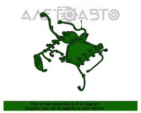 Fuse Box Trunk Dodge Challenger 15-15 3.6