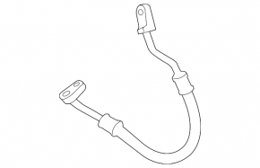 Lexus ES350 07-12 air conditioning condenser-compressor hose