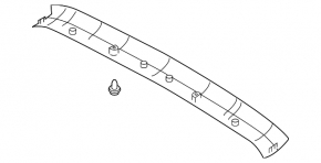 Subaru Outback 20-23 black ceiling trim