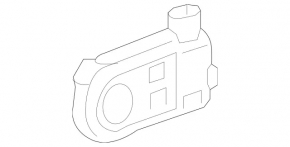 Blind actuator motor Mercedes C-class W205 15-18 Luxury