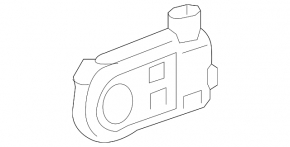Blind actuator motor Mercedes C-class W205 15-18 Luxury