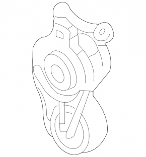 Tensioner roller drive belt Ford Explorer 16-19 3.5