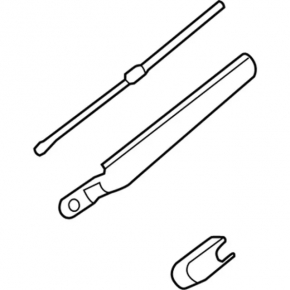 Rear wiper arm Ford Ecosport 18-22