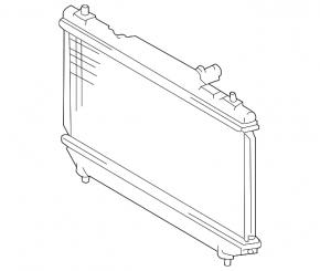 Radiator cooling water Toyota Solara 2.4 04-08 KOYORAD
