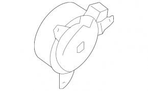Cooling Fan Motor Left Infiniti FX35 03-08