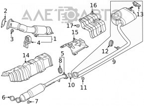 Kia Sportage 23-26 2.5 Intake Pipe Bracket