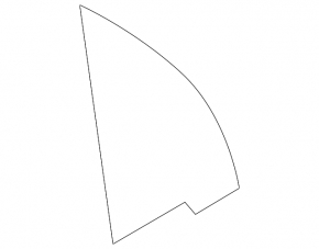 Black door mirror plug, front left, inner, Audi E-Tron 19-23