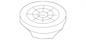 Audi Q7 16-23 Bang & Olufsen central dashboard speaker
