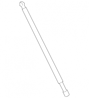 Left tailgate shock absorber for BMW X3 F25 11-17