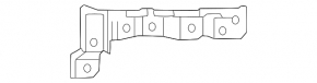 Front right fender bracket for Toyota Land Cruiser 24-26