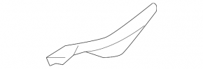Left windshield wiper seal for Toyota Highlander 2013