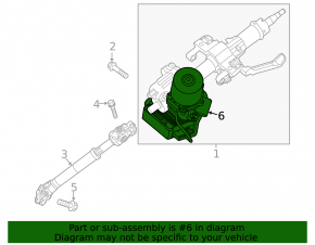 Kia Forte 14-18 Steering Column Motor