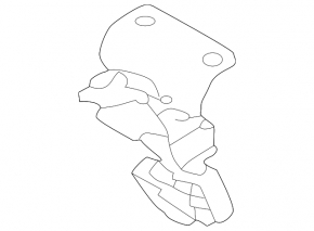 Nissan Altima 19-24 Hood Lock Bar Lower