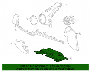 Chevrolet Equinox EV 24-26 Passenger Footwell Trim
