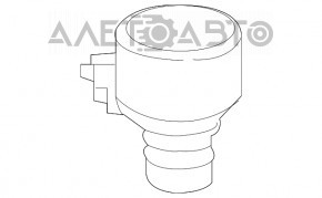 Toyota Highlander 14-19 washer reservoir neck with filler neck, without cap