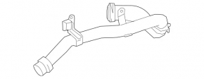 Metal cooling pipe for Mercedes A-class V177 19-22