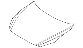 Naked hood Mazda 3 14-18 BM FPS