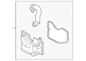 Oil Separator Ford Focus mk3 11-18 2.0