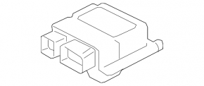 Jaguar E-Pace 18-25 SRS Airbag Computer Module